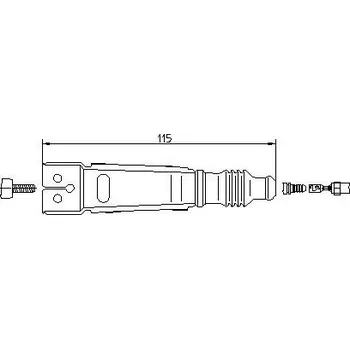 Zapalovací a žhavicí svíčka Zástrčka, zapalovací svíčka, , 0001563410, 0001564910, 0001565210, 032035255, 036035255A, 036035255E, 036035255J, BREMI, 13338A5