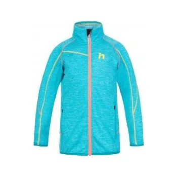 Chlapecká mikina Hannah GERY JR clearwater mel 134 - 140; Modrá mikina + DÁREK DLE VÝBĚRU!