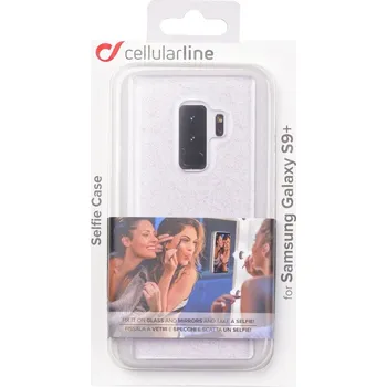 Pouzdro na mobilní telefon Zadní kryt Cellularline SELFIE CASE Samsung Galaxy S9+ transparentní