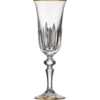 Bohemia Crystal Glass Prisma Line Gold…