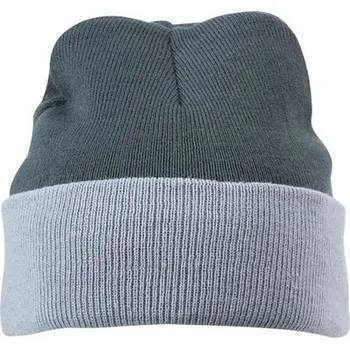 Čepice Daiber - čepice Čepice Strick-Mütze Barva: Šedá tmavá - Šedá světlá
