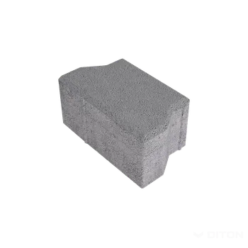 DITON Dlažba ÍČKO Velikost: 10 × 16,5 × 10, Varianta: Íčko 10 půlka přírodní, Povrch: standard