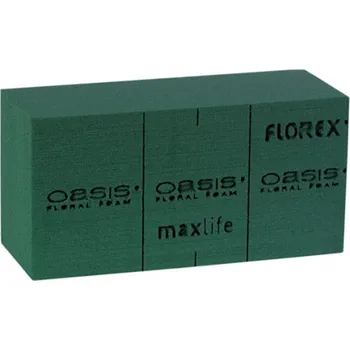 Oasis Florex eco aranžovací hmota 20 x 10 x 7,5 cm zelená Oasis Florex eco aranžovací hmota 20 x 10 x 7,5 cm zelená