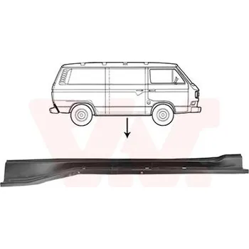 Příslušenství karosérie Boční stěna VAN WEZEL 5870108