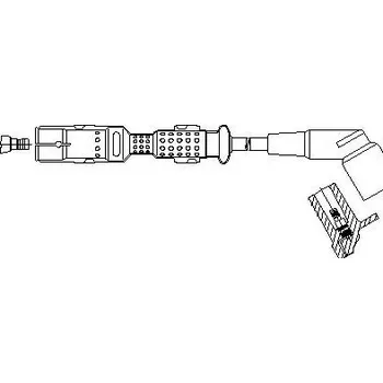 Zapalovací kabel zapalovací kabel, , 12121715359, BREMI, 136/35