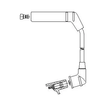 Zapalovací kabel zapalovací kabel, , 22451KA002, BREMI, 487/48