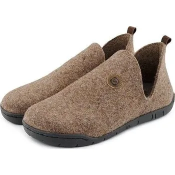 Pánské pantofle Vlnka Pánské filcové bačkory Jan přírodní velikost obuv dospělí 45