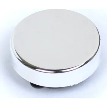 Nábytkové kování Krytka závěsu na sklo DANCO, kruh, chrom