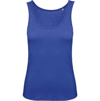 B&C Dámské tílko BC Inspire z organické bavlny Barva: modrá kobaltová, Velikost: XL BCTW073