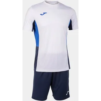 Chlapecké tričko Pánská/Chlapecká fotbalová souprava JOMA DANUBIO II SET WHITE NAVY ROYAL Velikost: 3XL, Barva: WHITE
