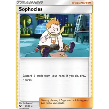 Sběratelská karetní hra Sophocles 065/073 - Shining Legends Typ karty: Non-Holo