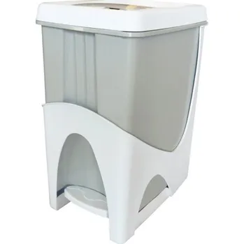 Odpadkový koš ALDOTRADE Koš odpadkový Pelly 21l bílý