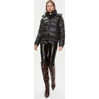 TWINSET Vatovaná bunda 232TT2350 Černá Regular Fit 48