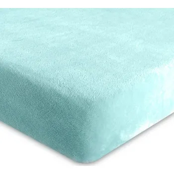 Prostěradlo 4Home prostěradlo mikroflanel modrá, 180 x 200 cm