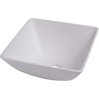 Umyvadlo REIMO Čtvercové koupelnové umyvadlo - 290 x 290 mm Varianta: Bez osvětlení