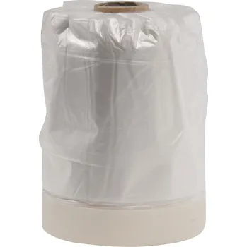 Lepicí páska Ochranná fólie s lepící páskou 550 mm × 33 m Silverline 643302