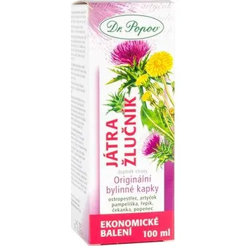Dr. Popov Játra a žlučník, 100 ml