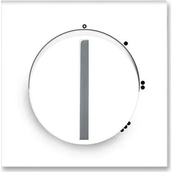 vypínač 3294M-A00170 44 Kryt spínače s otočným ovladačem (pro 3stupňový spínač), bílá/ledová šedá, ABB Neo