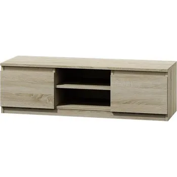 Televizní stolek Nábytek PEGAS s.r.o. TV komoda MALVÍNA 120, Dub sonoma