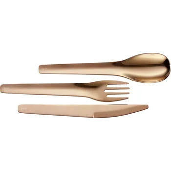 kempingový příbor Nerez příborová sada ToGo Lurch 00240873 - bronze