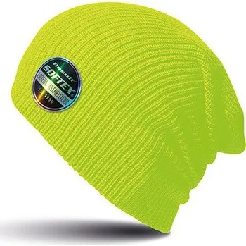 Čepice Result Winter Essentials Měkká pletená unisex čepice Core Softex Barva: žlutá fluorescentní RC31