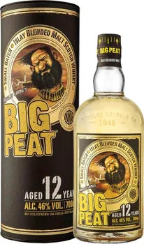 Whisky Big Peat Small Batch 12y 46 % 0,7 l tuba