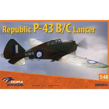 Plastikový model 1:48 Republic P-43B/C Lancer Reconnaissance