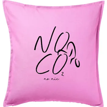 Polštář No co no nic kolo - Polštář 50x50 - 50x50 - Pouze potah ( Růžová )