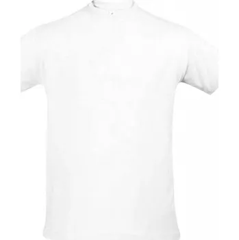Sol's Pánské bavlněné tričko Imperial vysoká gramáž Barva: Bílá, Velikost: 4XL L190