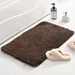 XPOSE® Koupelnová předložka AIRY - hnědá 50x80 cm, + Prodloužená možnost vrácení zboží do 50 dnů
