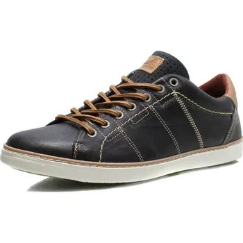 Pánské polobotky PÁNSKÉ POLOBOTKY BULL BOXER PK416005 NAVY MODRÁ Barva: MODRÁ, Velikost: 42