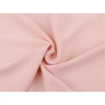 Imitace hedvábí proužek, barva 4 pudrová