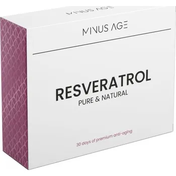 Minus Age Resveratrol, 30 kapslí