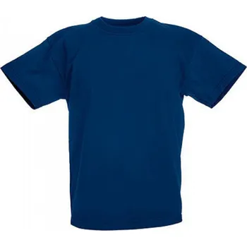 Chlapecké tílko Lehké dětské tričko Fruit of the Loom Original Barva: modrá námořní, Velikost: 128 F110K