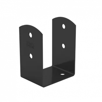 Tesařské kování DOMAX PSOL 90 Patka sloupku ANTRACIT 91x71x120x2,5
