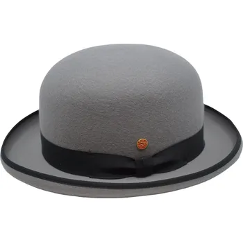 Klobouk Šedá pánská buřinka - klobouk buřinka Mayser Connor - limitovaná kolekce Velikost: 61 cm (XL)