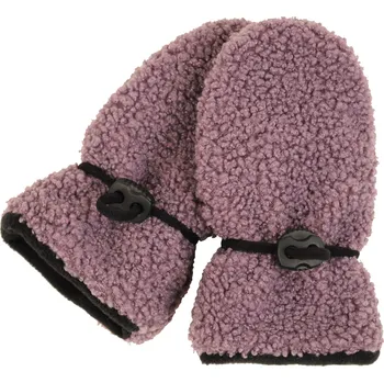 Rukavice fialkové teddy rukavičky