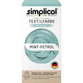 Výtvarná barva Simplicol barva na textil Mintová 150ml + 400g