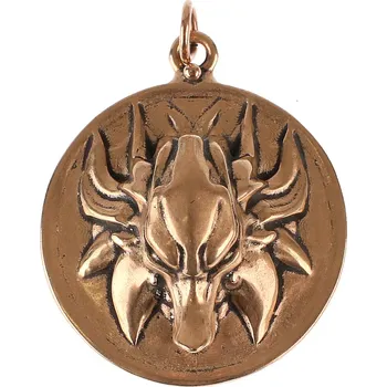 Šperk přívěšek (amulet) SLOVANSKÝ VLK - bronz