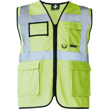 reflexní vesta Korntex Bezpečnostní reflexní vesta Berlin Barva: Limetková světlá, Velikost: 5XL KX802