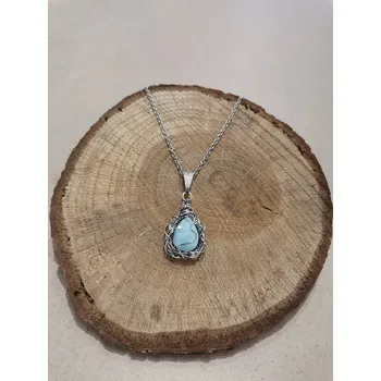 Náhrdelník Náhrdleník Larimar slza - Melvys 0001189