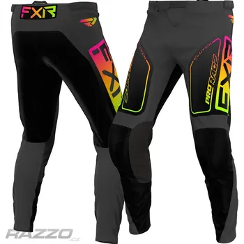 Dětské kalhoty FXR Clutch Pant Kids Black Sherbert 2024 Kids 4 ( 18 )