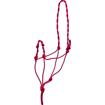 Umbria Equitazione Ohlávka provazová Umbria Equitazione, red