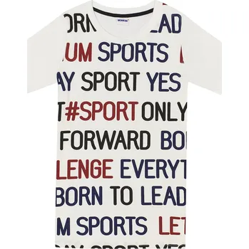 Dětská móda Dívčí tričko - Winkiki WSG 91470 ,bílá Barva: Bílá, Velikost: 146