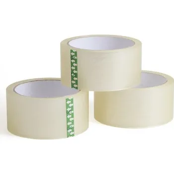 Lepicí páska Lepící páska transparentní , šíře 48mm, Akryl, návin 60 m; 1bal. = 6ks