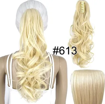 Příčesek Syntetické vlasy se sponou pro prodloužení vlasů | 45 cm - 613