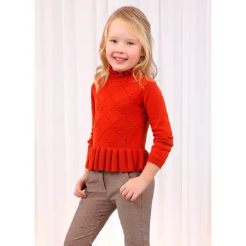 Dívčí šaty Abel and Lula Přízový svetr abel a lula 5817-83 Rozměr: 140
