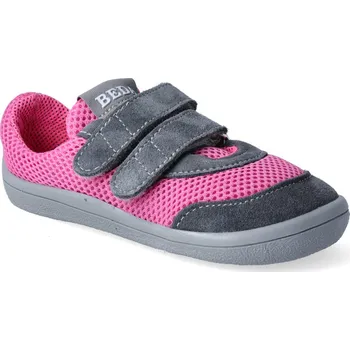 Barefoot dětské tenisky Beda - Linda letní růžové Velikost: 22