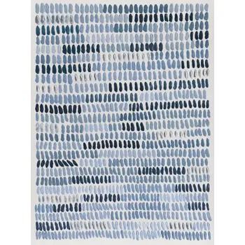 Obraz BIZZOTTO TIsk na plátně NASKA modrý 90x120 cm 0245231