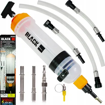 Black Odsávačka olejové kapaliny, ruční odsávačka, 1,5L